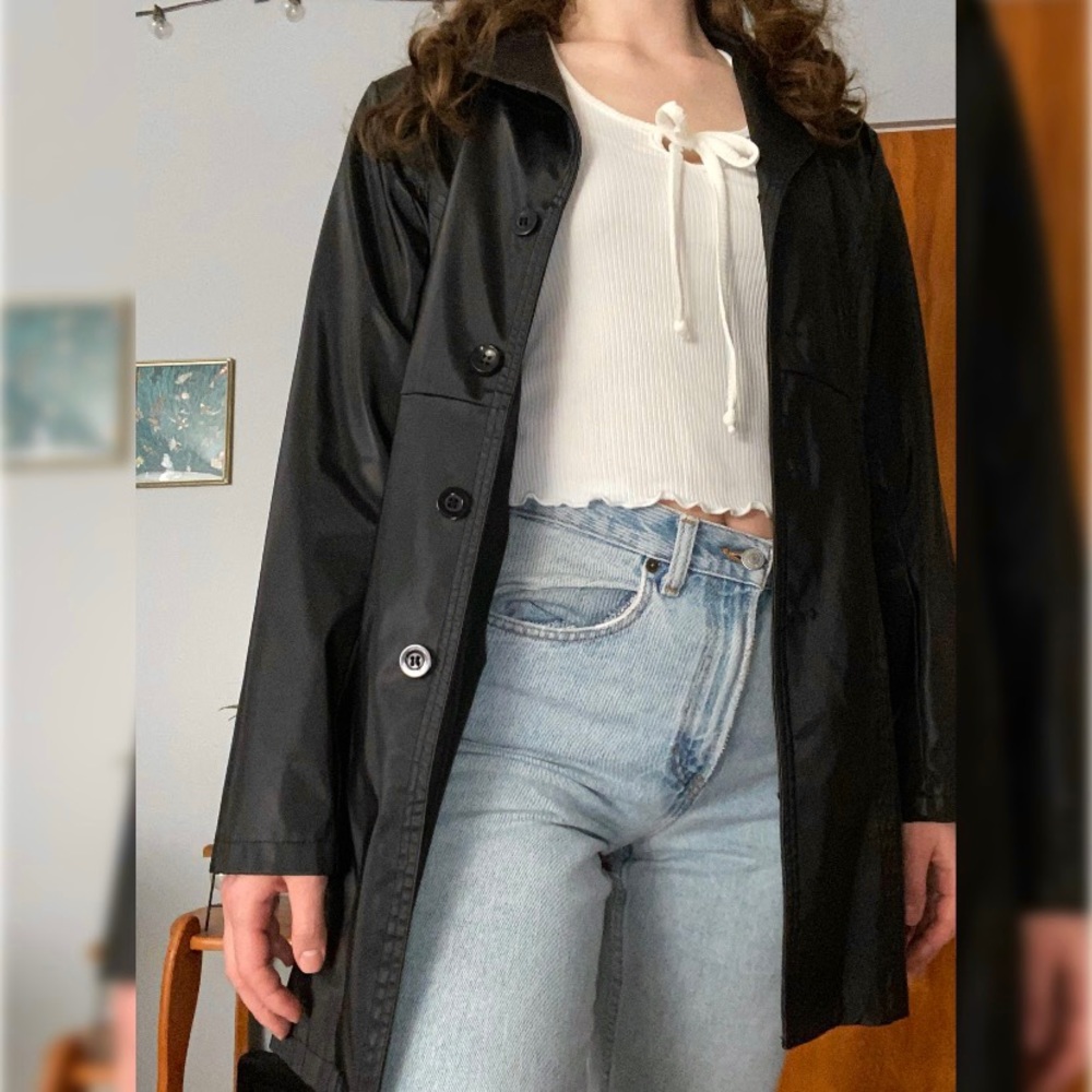 Long black blazer